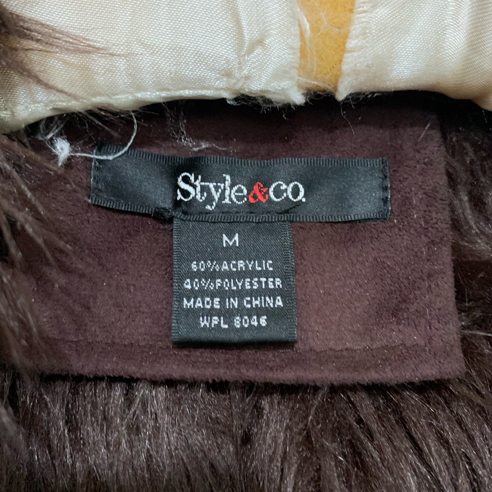 Faux Fur Coat - Picture 2 of 4